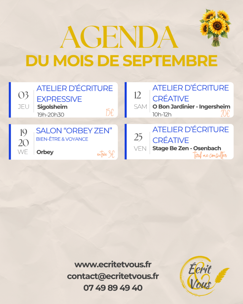 2026 09 Agenda mensuel