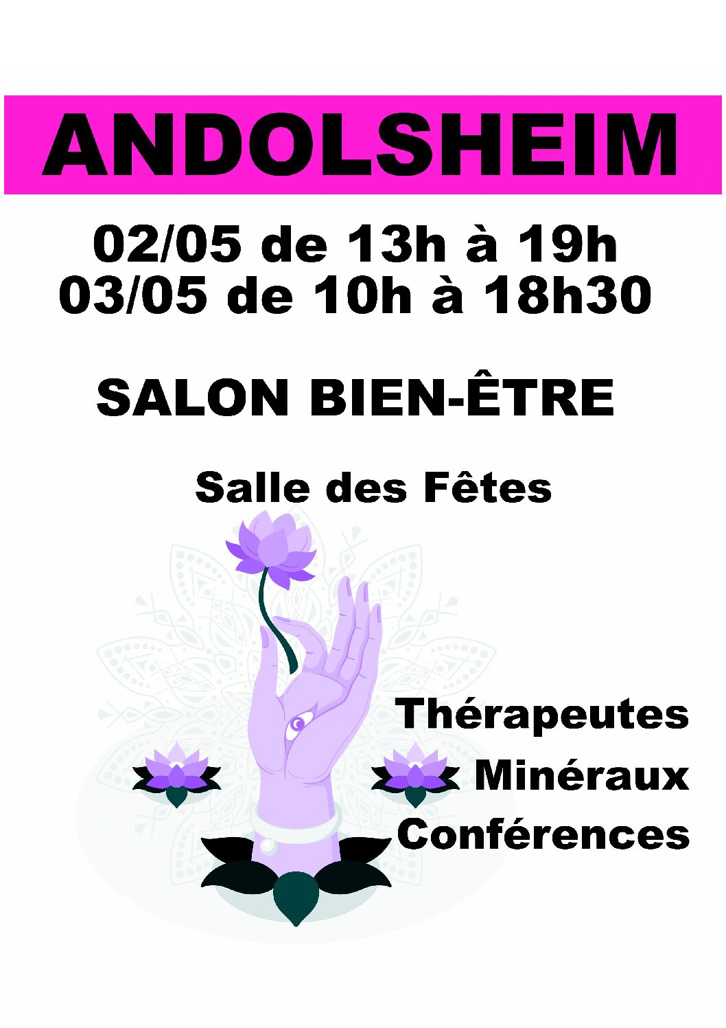 Salon du Bien-être à Andolsheim